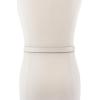 imageMichael Kors Womens 75 Inch Logo Skinny Belt Stylish Fashion Accessory for Everyday WearOptic White