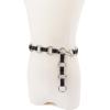 imageMichael Kors Womens Multi Ring Belt Stylish ampamp Versatile Fashion Accessory for Everyday WearBlackSilver