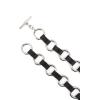 imageMichael Kors Womens Multi Ring Belt Stylish ampamp Versatile Fashion Accessory for Everyday WearBlackSilver