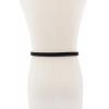 imageMichael Kors Womens Rope Belt with Ring Stylish Fashion Accessory for Everyday WearBlackSilver