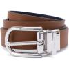 imageMichael Kors Womens 1 Inch Reversible to Saffiano Leather BeltBrownLuggage
