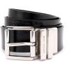 imageMichael Kors Womens 15 Inch Leather Reversible Belt Stylish Fashion Accessory for Everyday WearBlackSilver