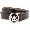 imageMichael Kors Womens 75 Inch Logo Skinny Belt Stylish Fashion Accessory for Everyday WearChocolate