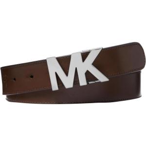 imageMichael Kors Mens 34mm Reversible MK Buckle BeltMochaBlack