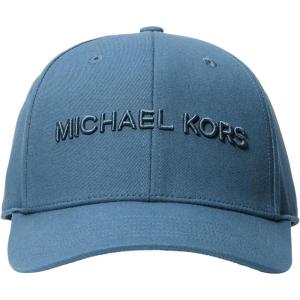 imageMichael Kors Unisex Logo Twill Cap Dark Chambray