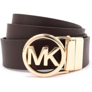 imageMichael Kors Womens 125 Inch Reversible Belt Stylish Fashion Accessory for Everyday WearBROWN