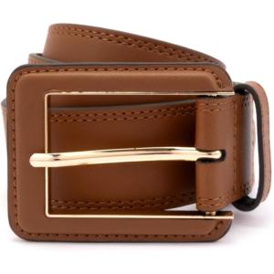 imageMichael Kors Womens 15 Inch Leather Belt Stylish Fashion Accessory for Everyday WearLuggage