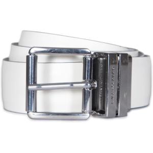 imageMichael Kors Womens 15 Inch Reversible Belt with Flattened Edge Stylish Fashion AccessoryOptic White