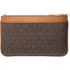 imageMichael Kors Jet Set Charm Medium TopZip WristletBrownAcorn