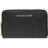 imageMichael Kors Womens Jet Set Small Zip Around Card CaseBlack