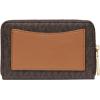 imageMichael Kors Womens Jet Set Small Zip Around Card CaseBrownAcorn