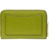 imageMichael Kors Womens Jet Set Small Zip Around Card CaseGoldtone HardwareMercer Pebble LeatherMeadow Green