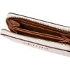 imageMichael Kors Womens Jet Set Small Zip Around Card CaseVanillaAcorn