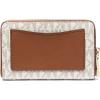imageMichael Kors Womens Jet Set Small Zip Around Card CaseVanillaLuggage