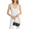 imageMichael Kors Zoe Small Convertible PouchetteGoldtone HardwareBlack