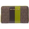 Gold-tone Hardware/Signature With Center Stripe/Meadow Green