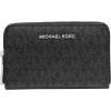 Silver-Tone Hardware/Signature Coated Twill/Black