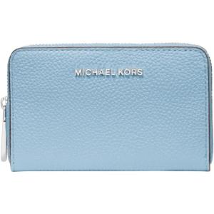 imageMichael Kors Womens Jet Set Small Zip Around Card CaseChambray