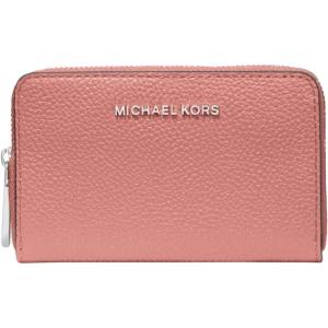 imageMichael Kors Womens Jet Set Small Zip Around Card CaseRose