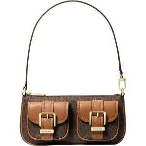imageMichael Kors Zoe Small Convertible PouchetteBrownAcorn