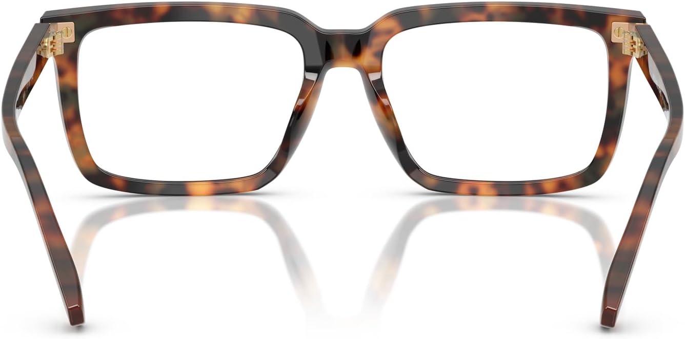 imageMichael Kors Mens Mk4155u Bayshore Universal Fit Square Prescription Eyewear FramesVintage TortoiseDemo Lens