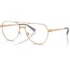 imageMichael Kors Mens Mk3092 Highland Park Aviator Prescription Eyewear FramesBeige GoldDemo Lens