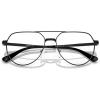 imageMichael Kors Mens Mk3092 Highland Park Aviator Prescription Eyewear FramesBlack ShinyDemo Lens