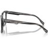 imageMichael Kors Mens Mk4121u Mosel Universal Fit Square Prescription Eyewear FramesBlack HornDemo Lens
