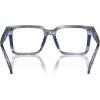imageMichael Kors Mens Mk4121u Mosel Universal Fit Square Prescription Eyewear FramesBlue HornDemo Lens