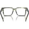 imageMichael Kors Mens Mk4121u Mosel Universal Fit Square Prescription Eyewear FramesOlive HornDemo Lens