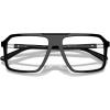 imageMichael Kors Mens Mk4123u Montreux Universal Fit Square Prescription Eyewear FramesBlackDemo Lens