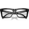 imageMichael Kors Mens Mk4128u Augusta Universal Fit Square Prescription Eyewear FramesBlackDemo Lens