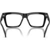 imageMichael Kors Mens Mk4128u Augusta Universal Fit Square Prescription Eyewear FramesBlackDemo Lens