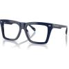 imageMichael Kors Mens Mk4128u Augusta Universal Fit Square Prescription Eyewear FramesNavy SolidDemo Lens
