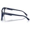 imageMichael Kors Mens Mk4128u Augusta Universal Fit Square Prescription Eyewear FramesNavy SolidDemo Lens
