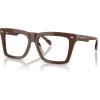 imageMichael Kors Mens Mk4128u Augusta Universal Fit Square Prescription Eyewear FramesNutmeg SolidDemo Lens