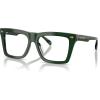 imageMichael Kors Mens Mk4128u Augusta Universal Fit Square Prescription Eyewear FramesOlive SolidDemo Lens