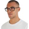 imageMichael Kors Mens Mk4130 Yellowstone Rectangular Prescription Eyewear FramesBlackDemo Lens