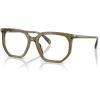 imageMichael Kors Mens Mk4158u Sequoia Universal Fit Square Prescription Eyewear FramesOlive TransparentDemo Lens