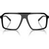 imageMichael Kors Mens Mk4123u Montreux Universal Fit Square Prescription Eyewear FramesBlackDemo Lens
