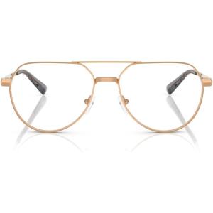imageMichael Kors Mens Mk3092 Highland Park Aviator Prescription Eyewear FramesBeige GoldDemo Lens