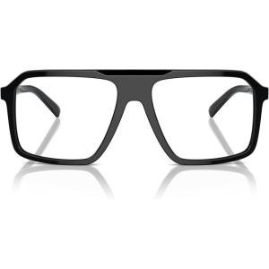 imageMichael Kors Mens Mk4123u Montreux Universal Fit Square Prescription Eyewear FramesBlackDemo Lens