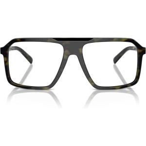 imageMichael Kors Mens Mk4123u Montreux Universal Fit Square Prescription Eyewear FramesOlive TortoiseDemo Lens