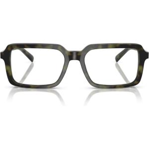 imageMichael Kors Mens Mk4130 Yellowstone Rectangular Prescription Eyewear FramesOlive TortoiseDemo Lens