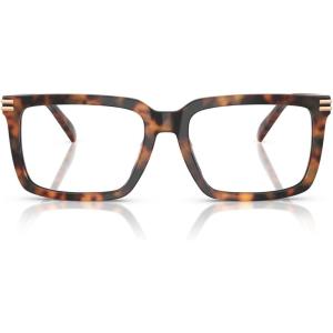 imageMichael Kors Mens Mk4155u Bayshore Universal Fit Square Prescription Eyewear FramesVintage TortoiseDemo Lens