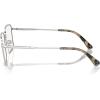 imageMichael Kors Mens Mk3079 Mribel Rectangular Prescription Eyewear FramesShiny SilverDemo Lens