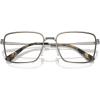 imageMichael Kors Mens Mk3079 Mribel Rectangular Prescription Eyewear FramesShiny SilverDemo Lens