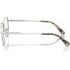 imageMichael Kors Mens Mk3080 Steamboat Square Prescription Eyewear FramesShiny SilverDemo Lens