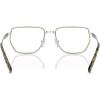 imageMichael Kors Mens Mk3080 Steamboat Square Prescription Eyewear FramesShiny SilverDemo Lens