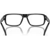 imageMichael Kors Mens Mk4122u Rioja Universal Fit Rectangular Prescription Eyewear FramesBlackDemo Lens